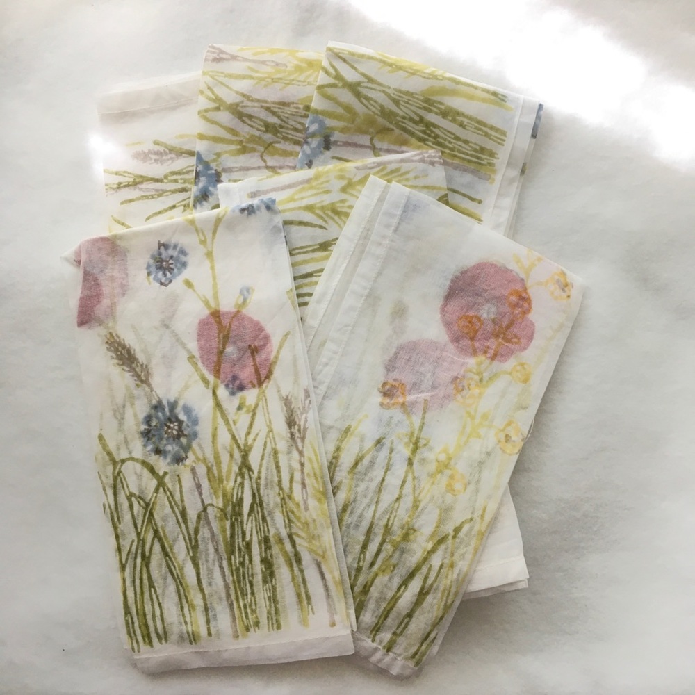 Couleur Nature Springfields Napkins, Set of 6